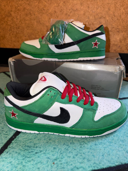 NEW DS - Size 10 - Nike SB Dunk Low Pro Heineken 2003