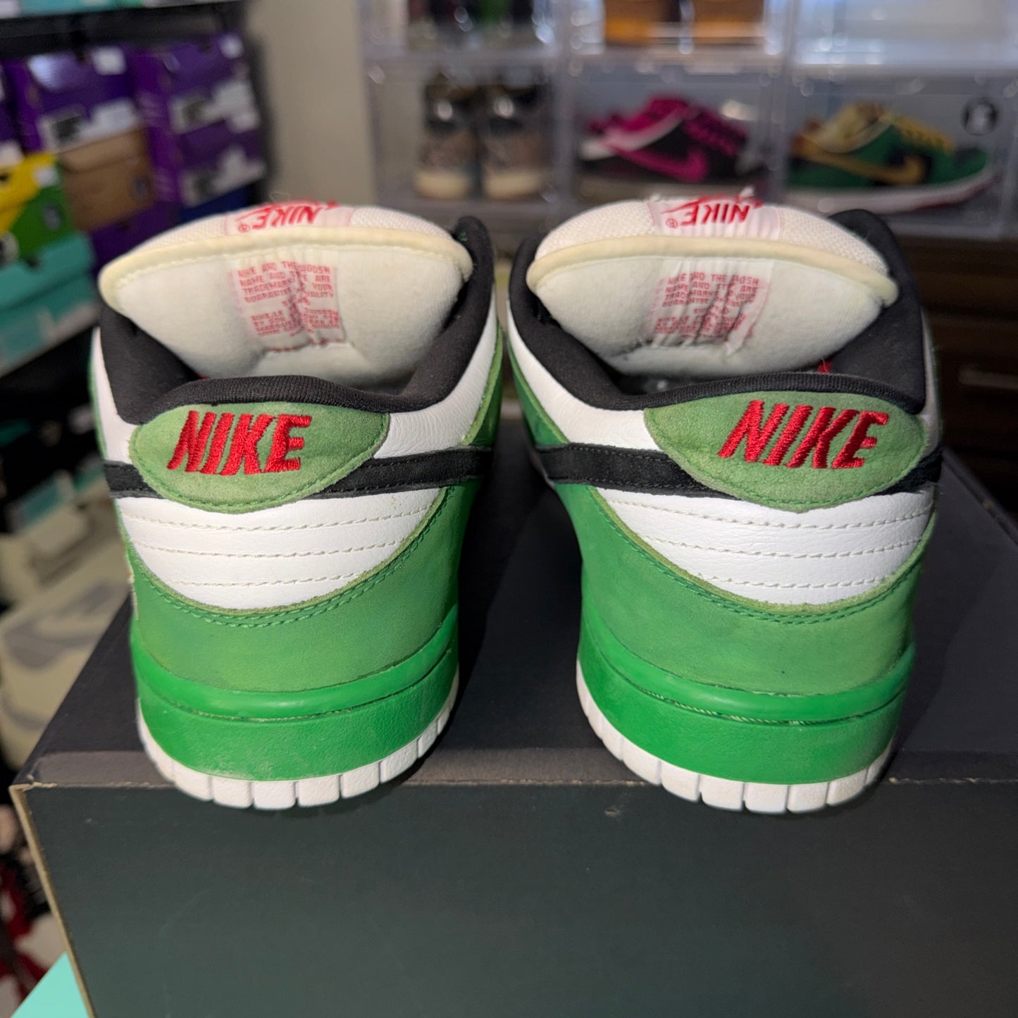 Size 10.5 - Nike SB Dunk Low Pro Heineken 2003