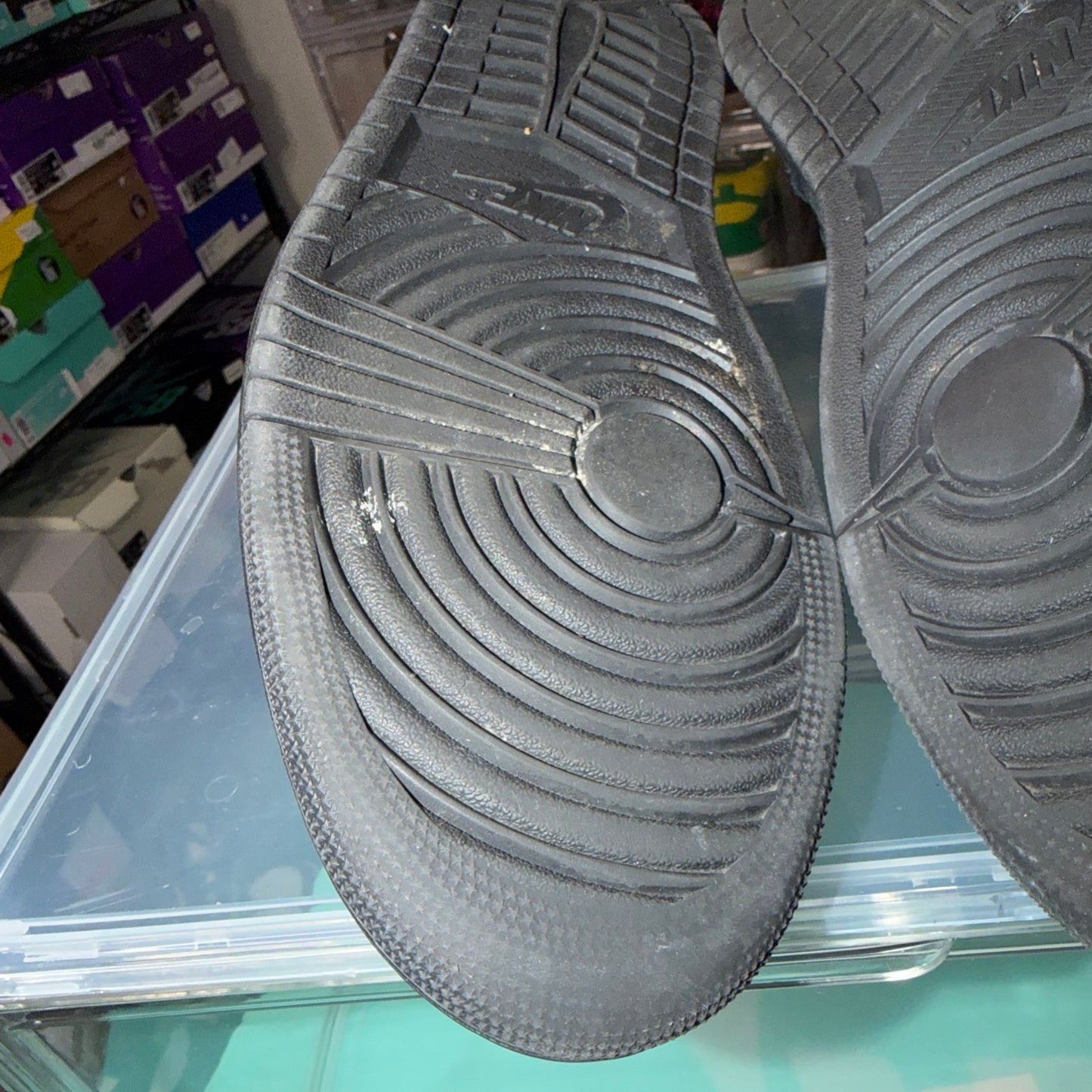 Air Jordan 1 Low OG SP x Travis Scott Black Phantom Sneakers Size 11