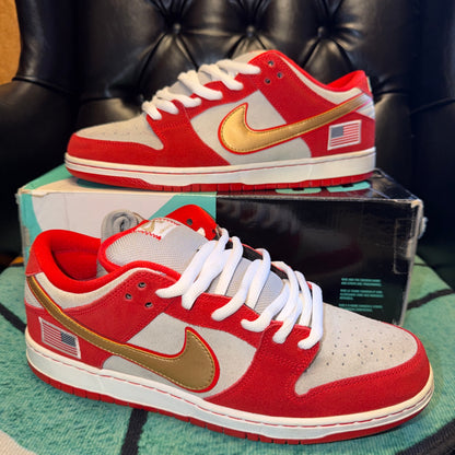 Size 12 - Nike SB Dunk Low Pro Nasty Boys Cincinnati Reds