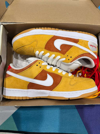 Size 10- Nike Chocolate Skateboards x Dunk SB Low Sun F&F Sample