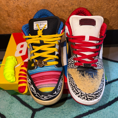 Size 12 - NIKE SB DUNK LOW PRO QS WHAT THE PAUL RODRIGUEZ