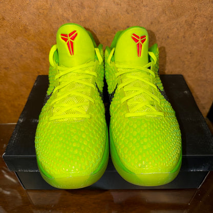 Size 11 - Nike Kobe 6 Protro Grinch  2020