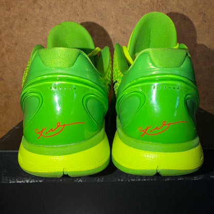Size 11 - Nike Kobe 6 Protro Grinch  2020