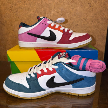 Size: 10 - Nike SB Dunk Low Pro QS Parra (Friend & Family) (2021) DH7695-100